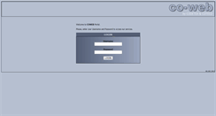Desktop Screenshot of portale.codetex.com