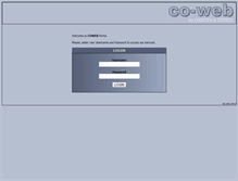 Tablet Screenshot of portale.codetex.com